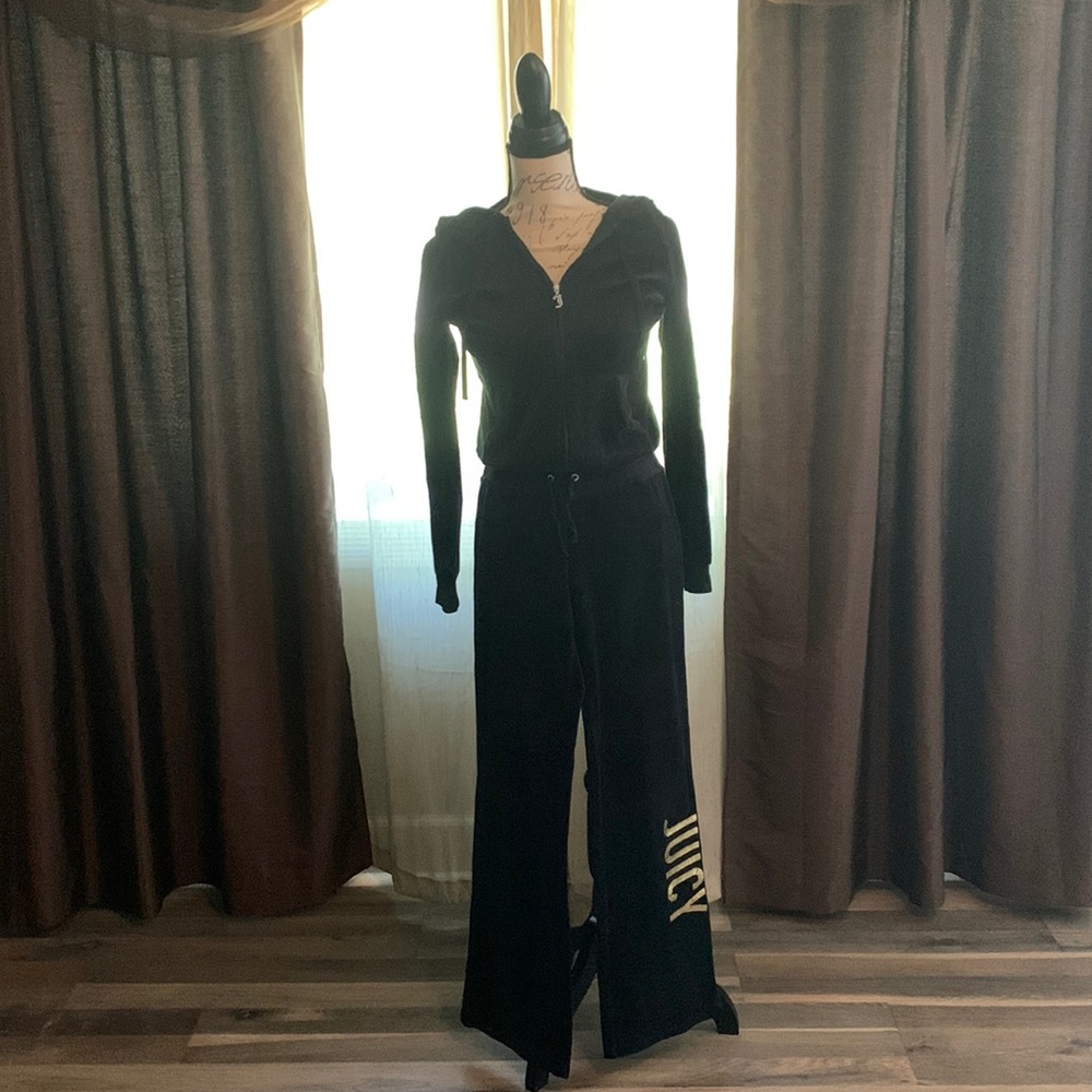 Velour Juicy Couture Track Pants